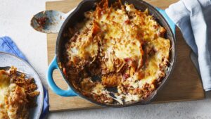 One pan gluten-free lasagne